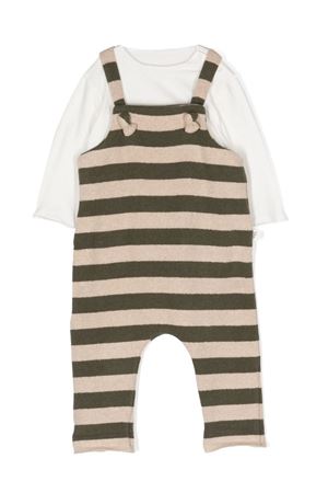 Salopette a righe in cotone TEDDY & MINOU KIDS | I23CP031M1087591